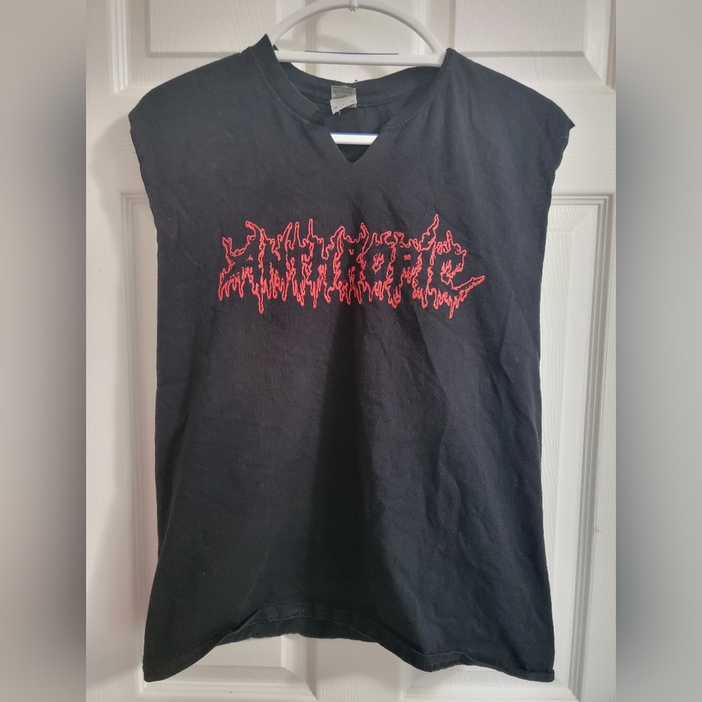 Anthropic Band T Shirt Muscle Tee